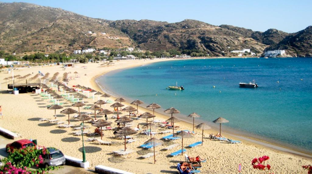 Aparthotel Drakos Twins Mylopotas Exterior foto